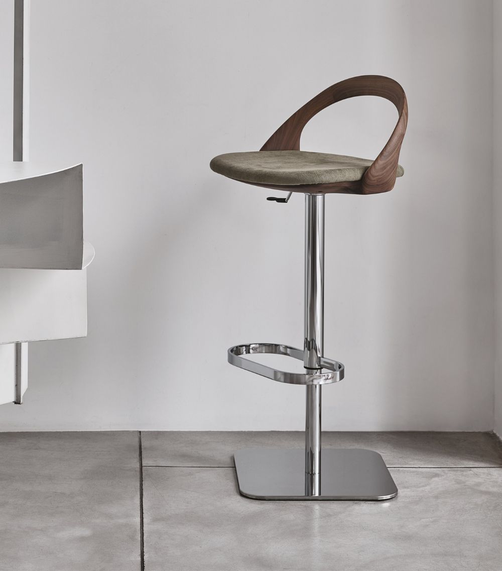 PORADA Walnut Ester Sagbello Bar Stool - S R Originals