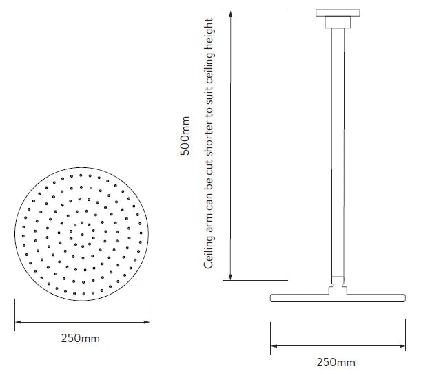 AQUALISA Unity Q Smart Shower - Exposed with Adjustable & Ceiling Fixed Head (HP/Combi) - S R Originals