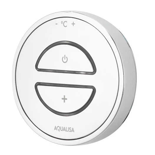 AQUALISA Unity Q Smart Shower - Exposed with Adjustable & Ceiling Fixed Head (HP/Combi) - S R Originals