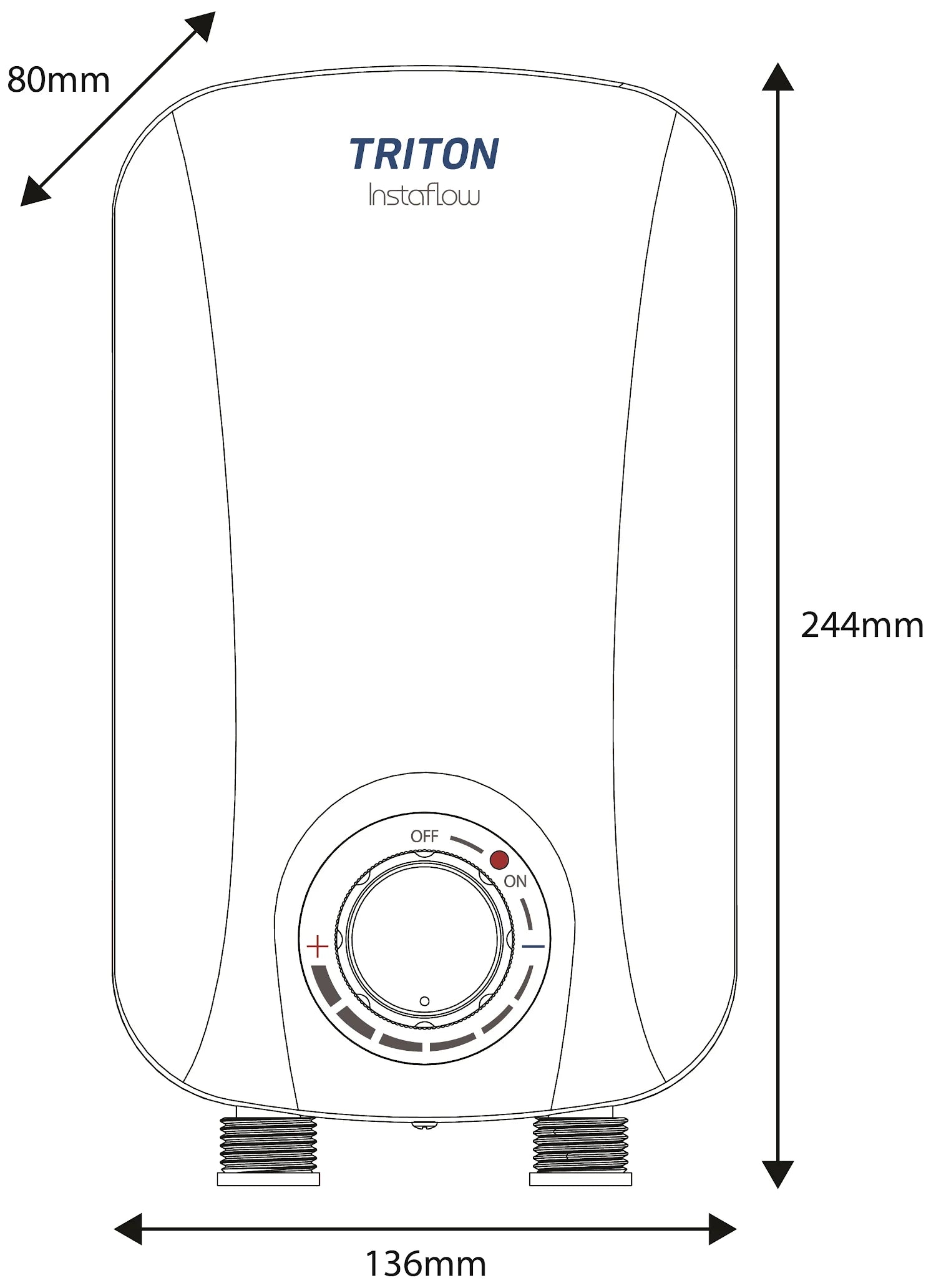 TRITON InstaFlow 5.4kW Water Heater - S R originals