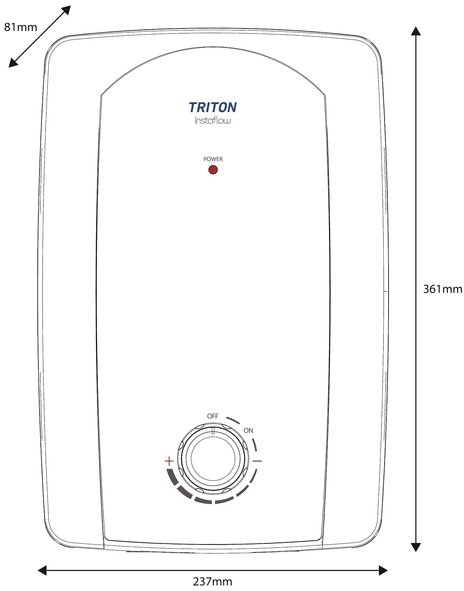 TRITON InstaFlow 10.1kW Water Heater - S R Originals