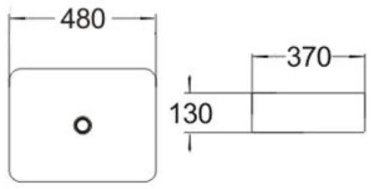 VITUSSO Garda Wood Wall Hung Vanity Unit & Croix White Countertop Basin - 800mm - S R Originals