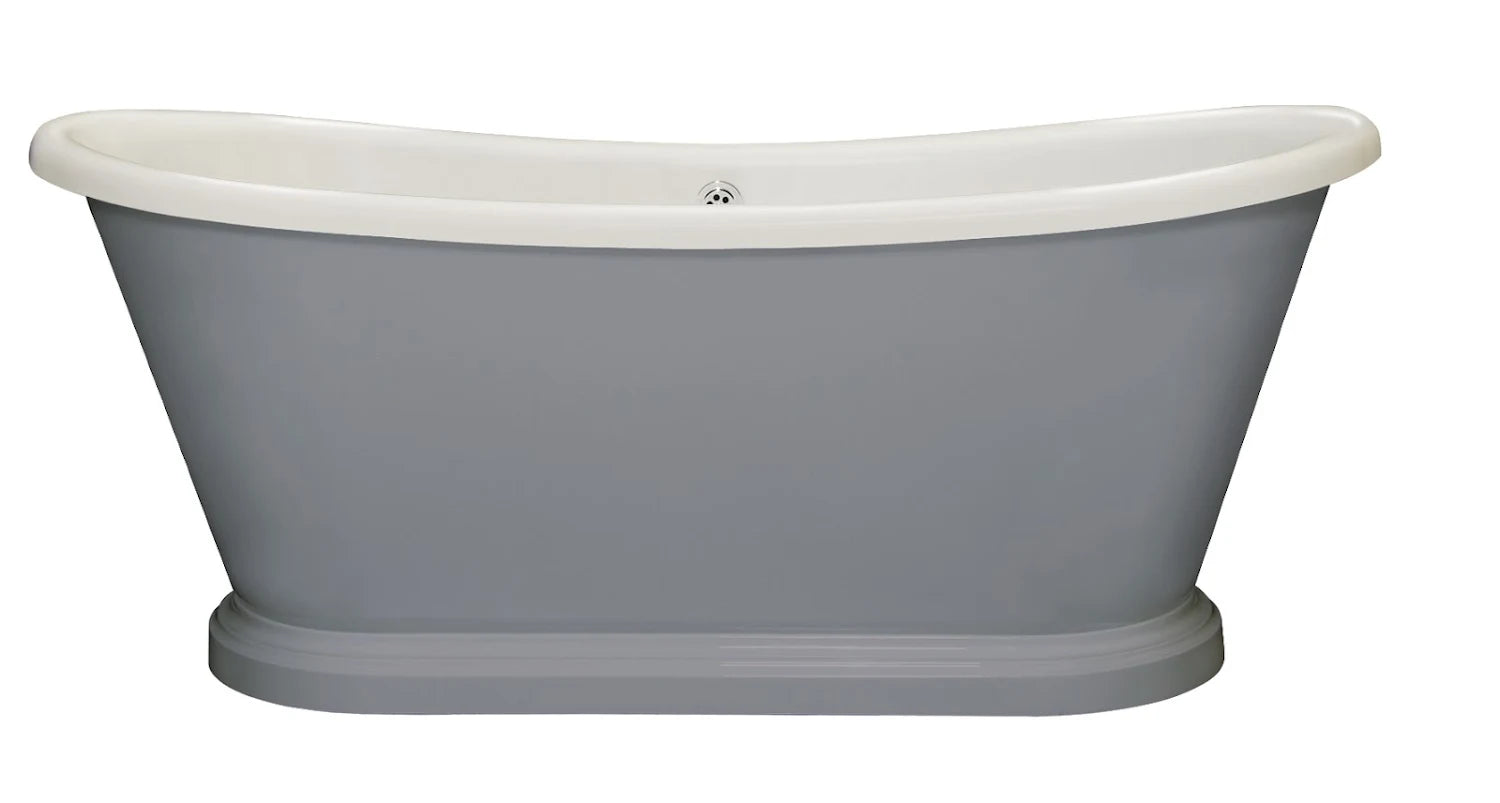 BC Designs Boat Bath Painted Farrow and Ball - 1580 x 750mm - S R Originals