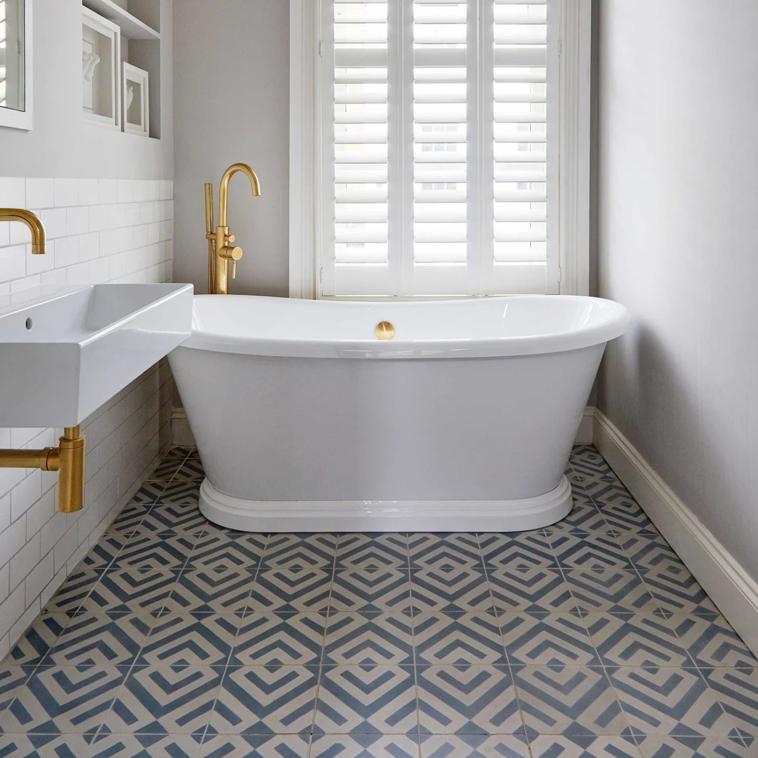 BC Designs Boat Bath Painted Farrow and Ball - 1580 x 750mm - S R Originals